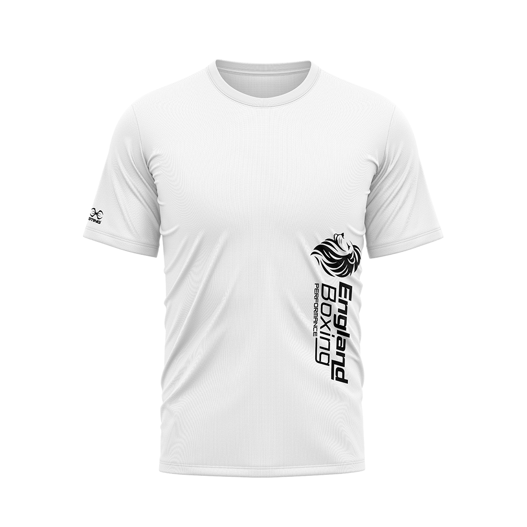 EBP – Short Sleeve Tech Tee – Option 1 – White